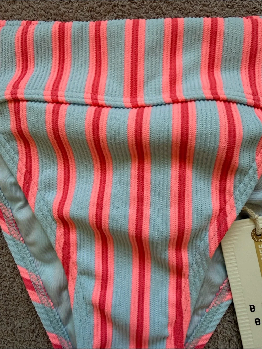 Billabong - SURF STRIPE ARUBA BIKINI SWIM BOTTOMS - MORNING SKY